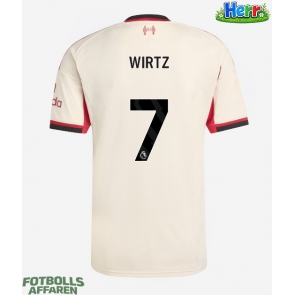 Liverpool Florian Wirtz #7 Bortatröja 2025-26 Kortärmad